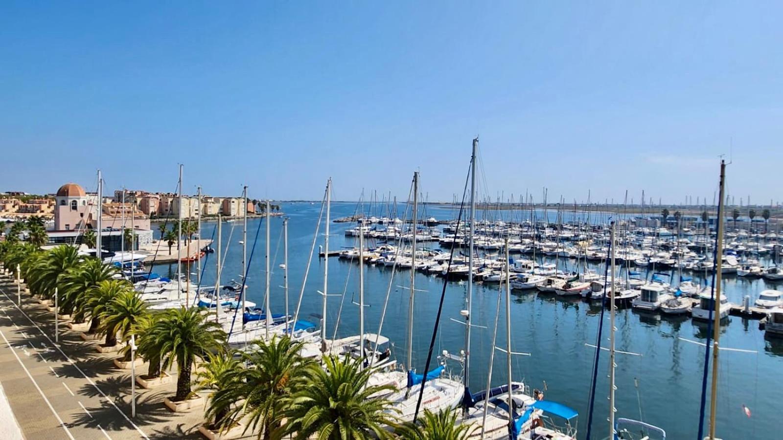 - L'Horizon Bleu - Cocon Romantique Avec Vue Mer Panoramique Gruissan Exterior foto